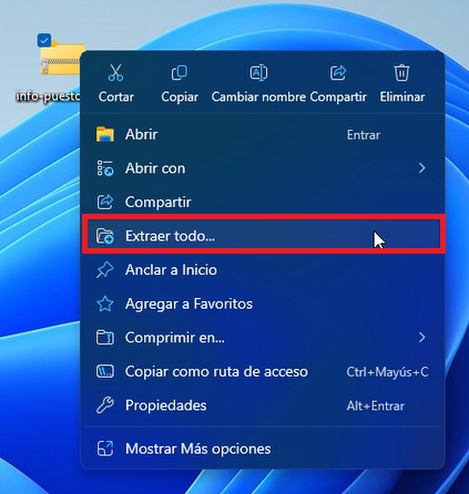 Localizar archivo ZIP